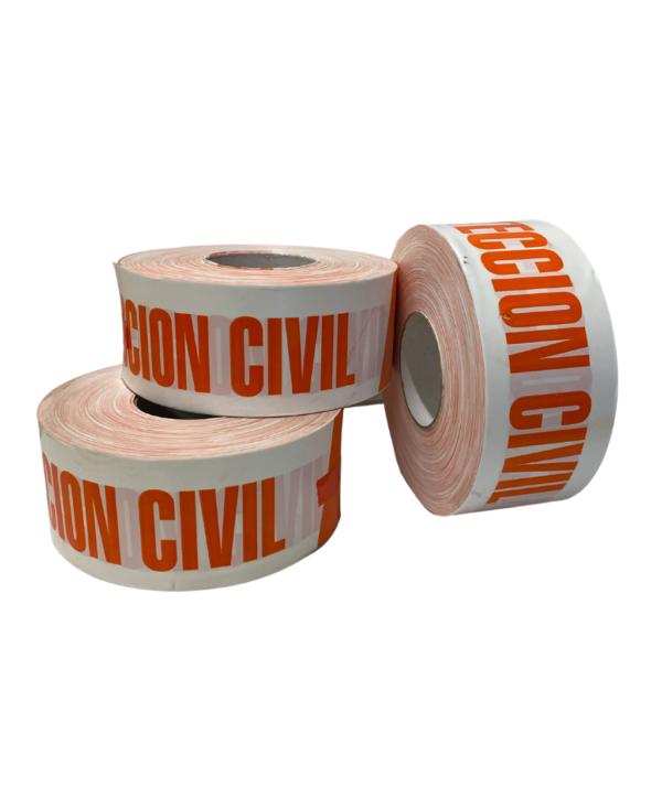 ROLLO CINTA DE BALIZAMIENTO PARA PROTECCION CIVIL - 250 METROS