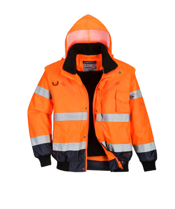 CAZADORA PROTECCIÓN CIVIL 3 EN 1 NARANJA PORTWEST C465