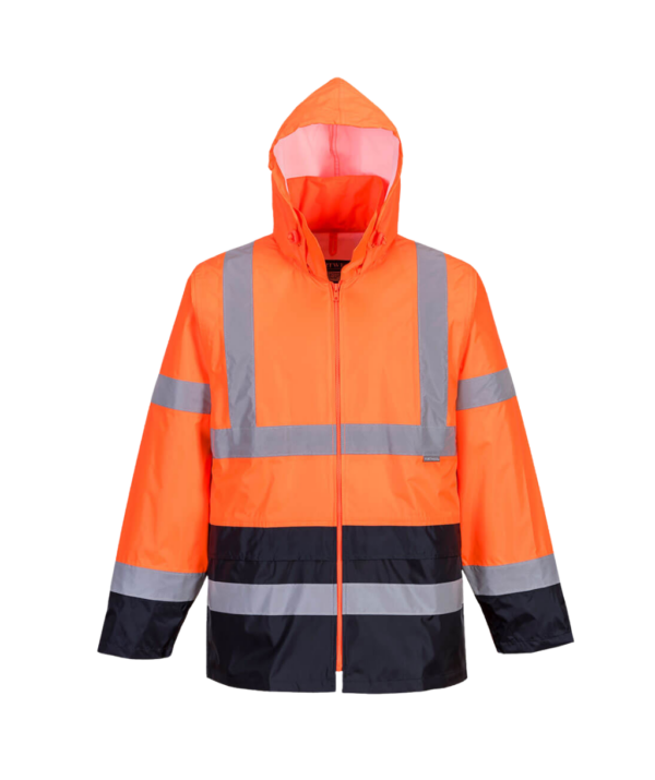CHUBASQUERO PROTECCIÓN CIVIL NARANJA PORTWEST H443