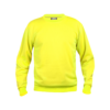 SUDADERA CLIQUÉ BASIC ROUNDNECK 21030 ALTA VISIBILIDAD - Imagen 2